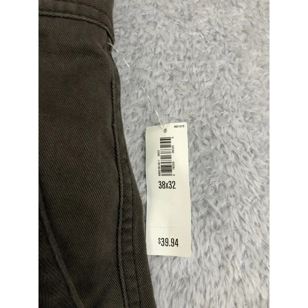 Old Navy Cargo Pants Men 38x32 Brown Straight Utility